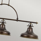 Pendelleuchte Emery (bronzefarben) 3x - Elstead Lighting