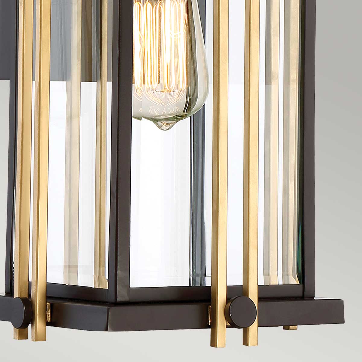 Außen-Wandleuchte Goldenrod (bronzefarben) 1x - Elstead Lighting