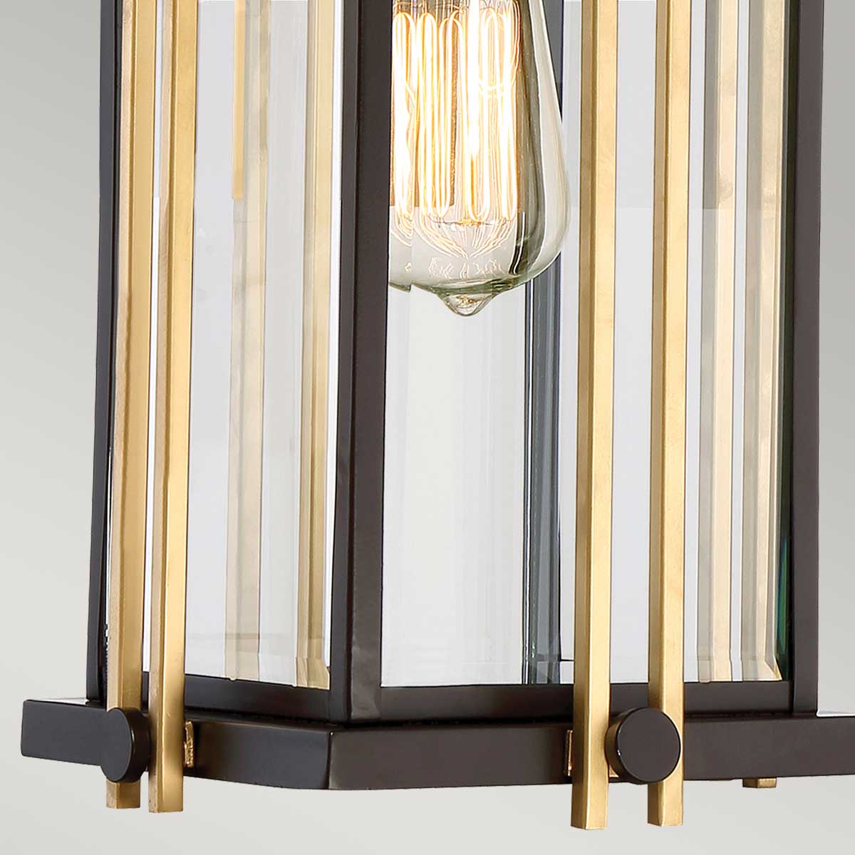Außen-Pendelleuchte Goldenrod (bronzefarben) 1x - Elstead Lighting