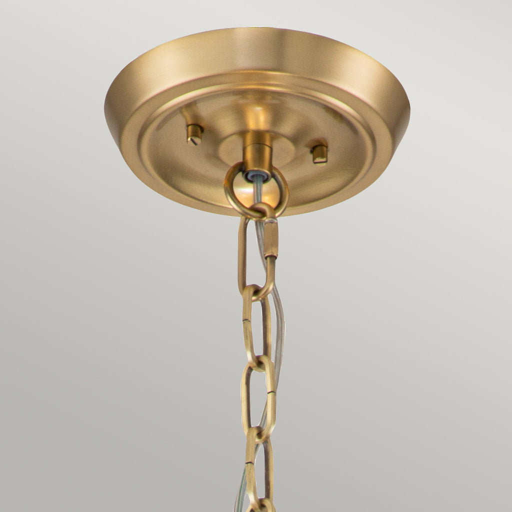 Pendelleuchte Gotham (messingfarben) 4x - Elstead Lighting