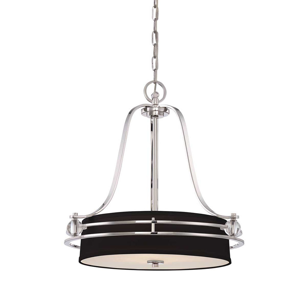 Pendelleuchte Gotham (silberfarben) 4x - Elstead Lighting