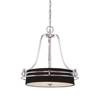 Pendelleuchte Gotham (silberfarben) 4x - Elstead Lighting