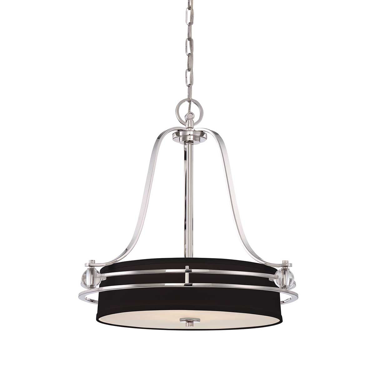 Pendelleuchte Gotham (silberfarben) 4x - Elstead Lighting