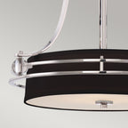 Pendelleuchte Gotham (silberfarben) 4x - Elstead Lighting