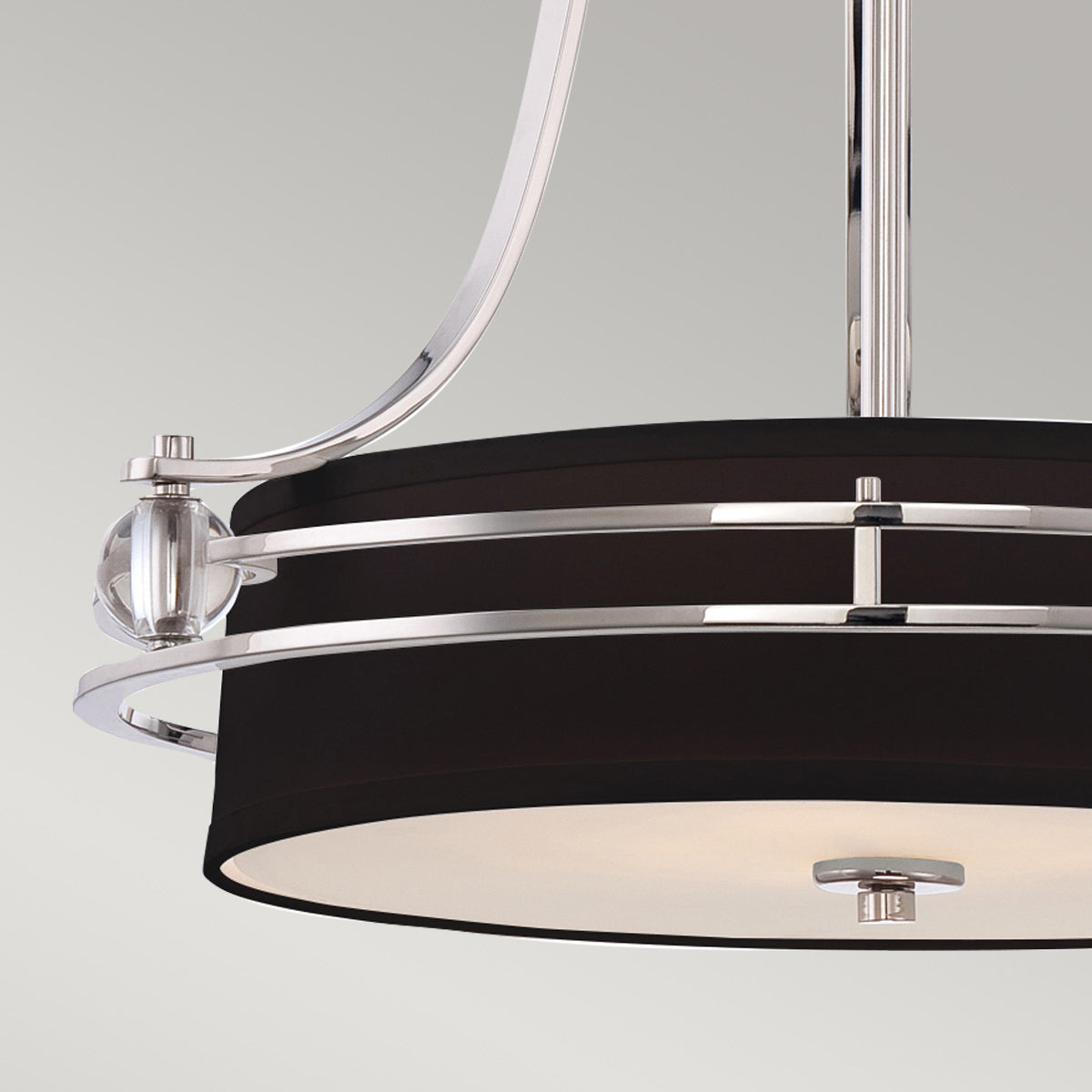 Pendelleuchte Gotham (silberfarben) 4x - Elstead Lighting