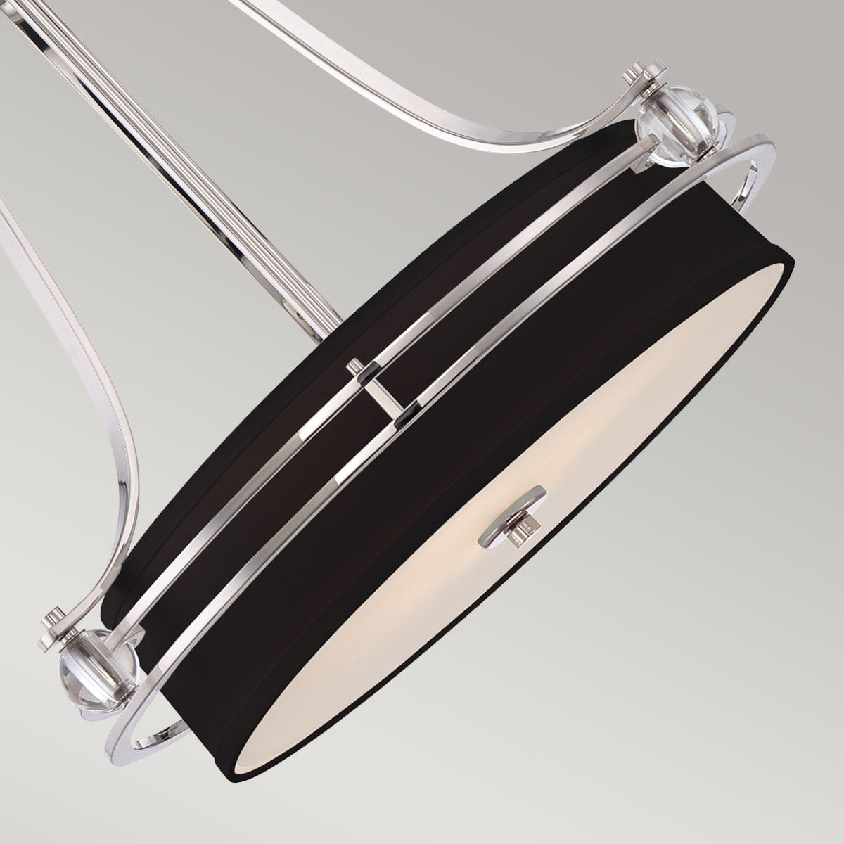 Pendelleuchte Gotham (silberfarben) 4x - Elstead Lighting