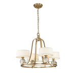 Pendelleuchte Gotham (messingfarben) 4x - Elstead Lighting