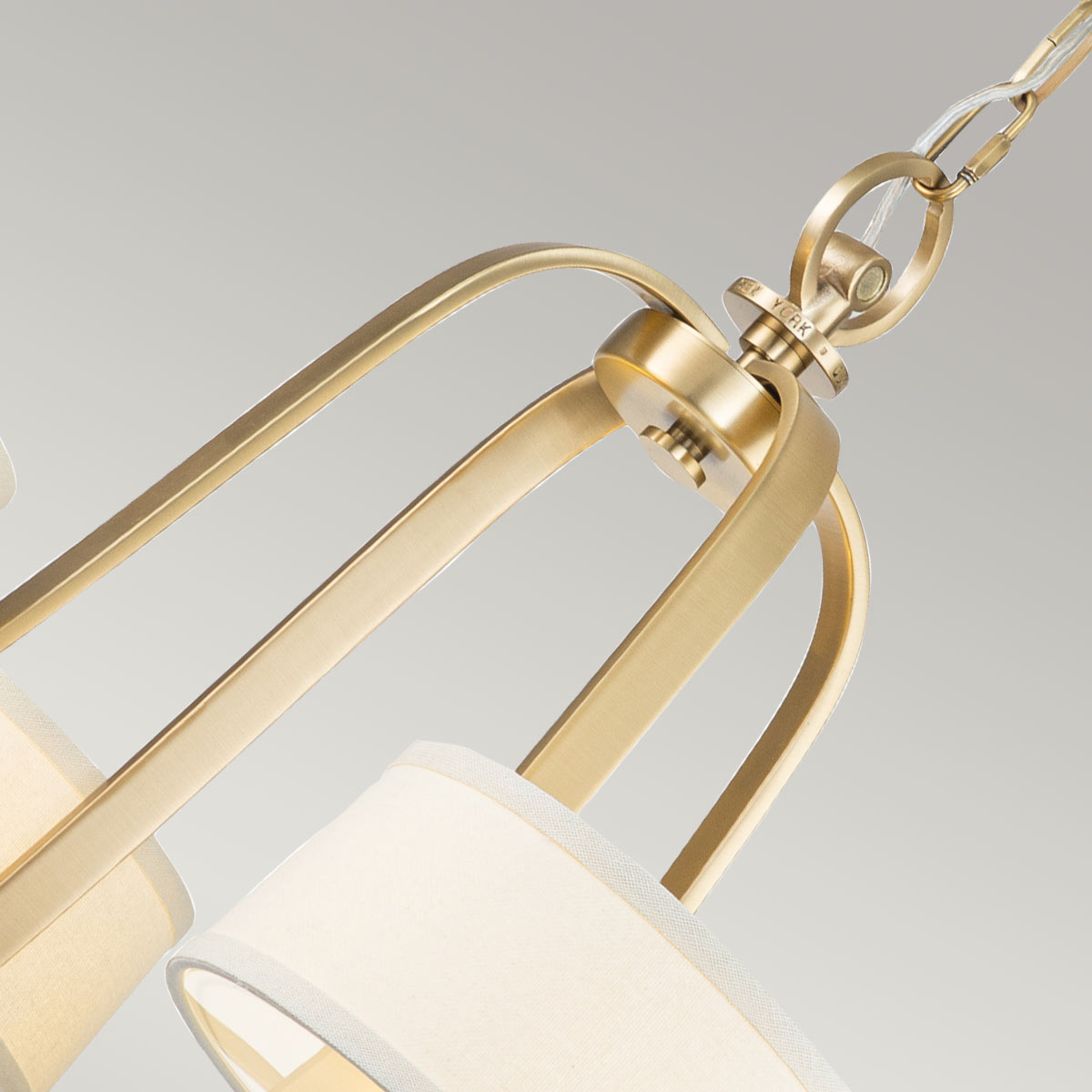 Pendelleuchte Gotham (messingfarben) 4x - Elstead Lighting