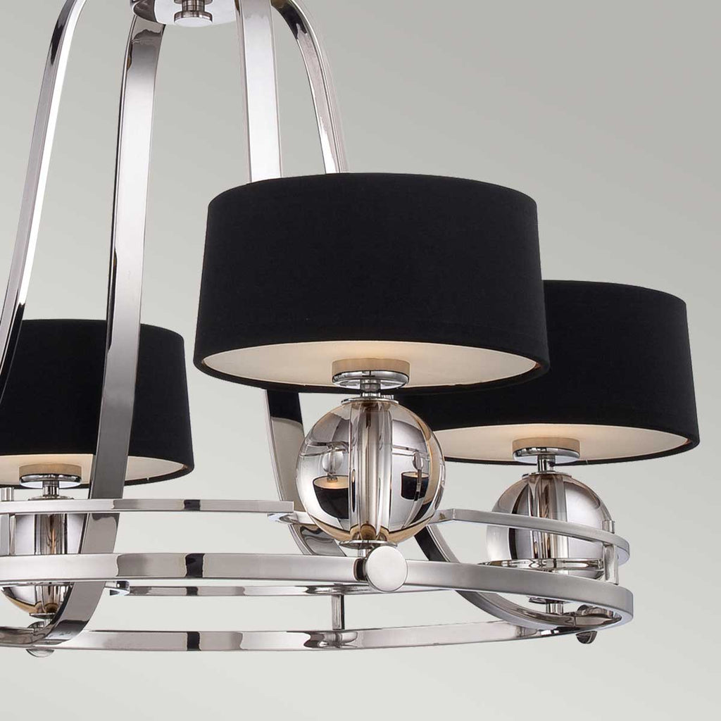 Pendelleuchte Gotham (silberfarben) 4x - Elstead Lighting