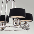 Pendelleuchte Gotham (silberfarben) 4x - Elstead Lighting