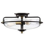 Deckenleuchte Griffin (bronzefarben) 3x - Elstead Lighting