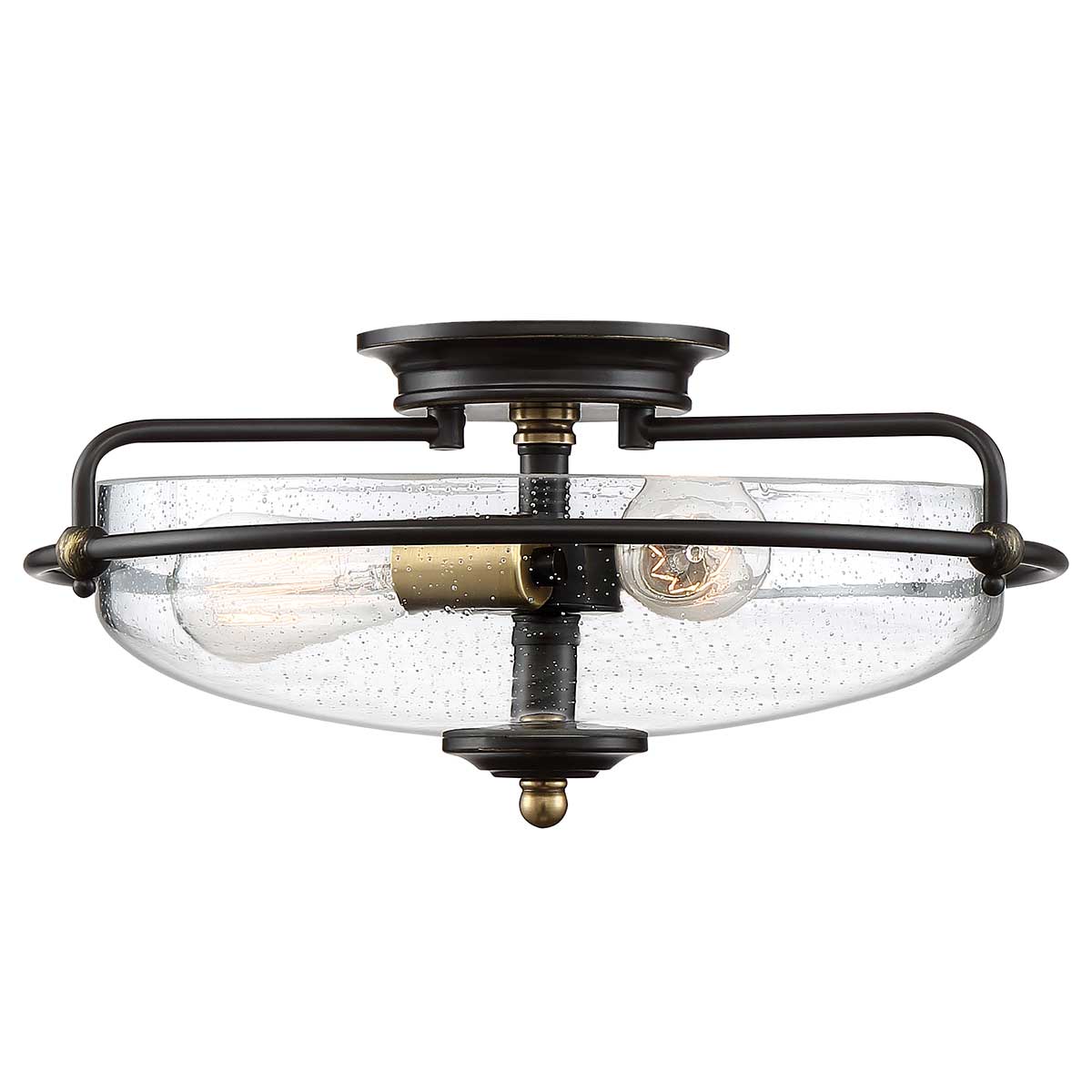 Deckenleuchte Griffin (bronzefarben) 3x - Elstead Lighting