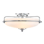 Deckenleuchte Griffin (verchromt) 3x - Elstead Lighting