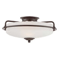 Deckenleuchte Griffin (bronzefarben) 3x - Elstead Lighting