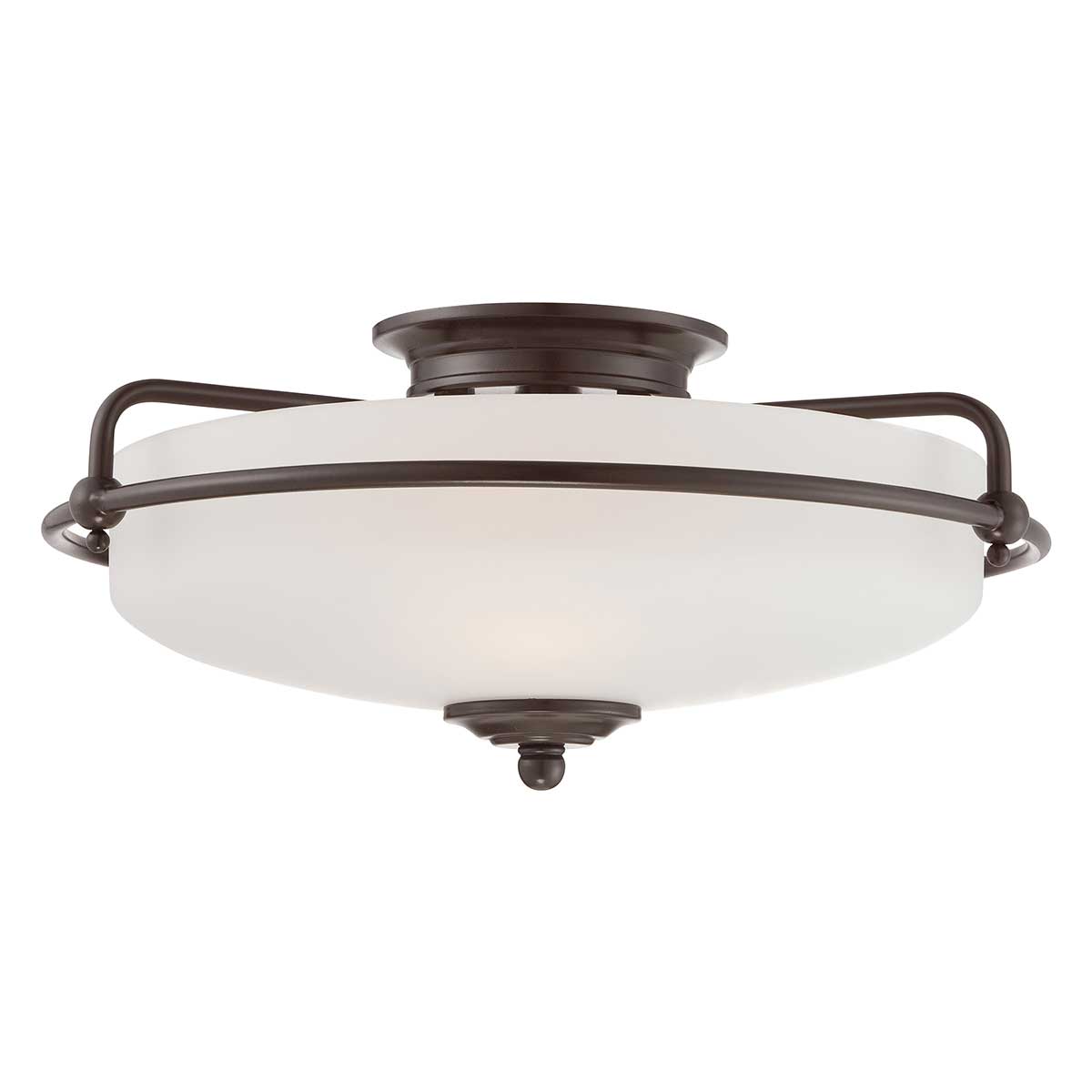 Deckenleuchte Griffin (bronzefarben) 3x - Elstead Lighting