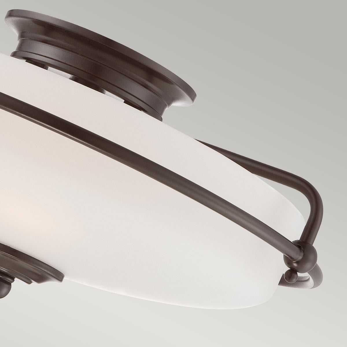 Deckenleuchte Griffin (bronzefarben) 3x - Elstead Lighting
