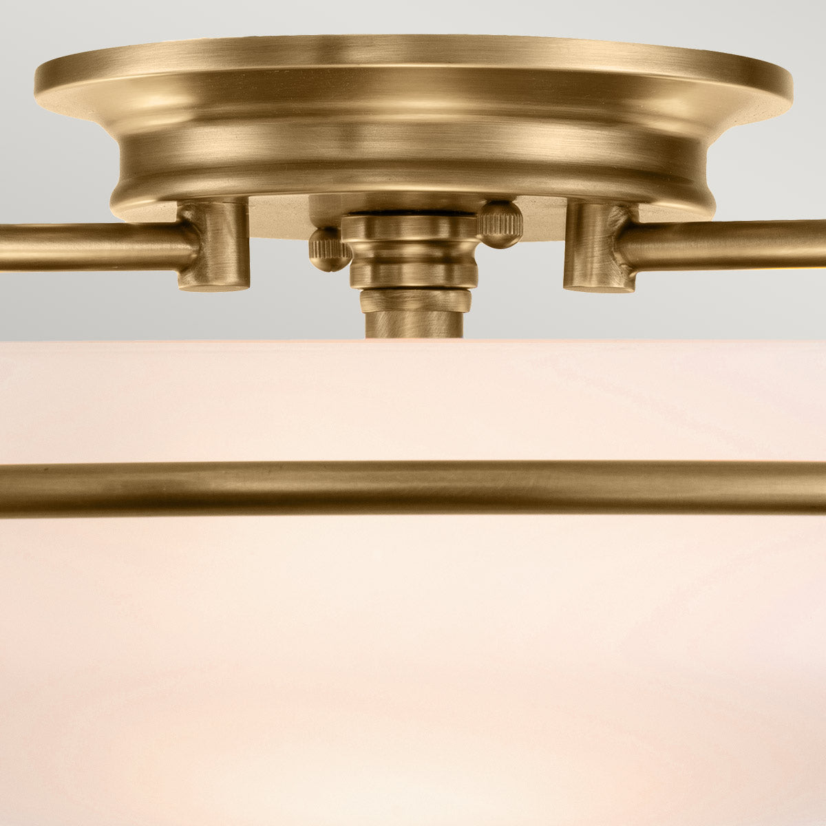 Deckenleuchte Griffin (messingfarben) 3x - Elstead Lighting