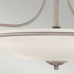 Deckenleuchte Griffin (Nickel) 3x - Elstead Lighting