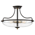 Deckenleuchte Griffin (bronzefarben) 4x - Elstead Lighting