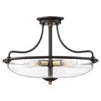 Deckenleuchte Griffin (bronzefarben) 4x - Elstead Lighting