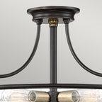 Deckenleuchte Griffin (bronzefarben) 4x - Elstead Lighting