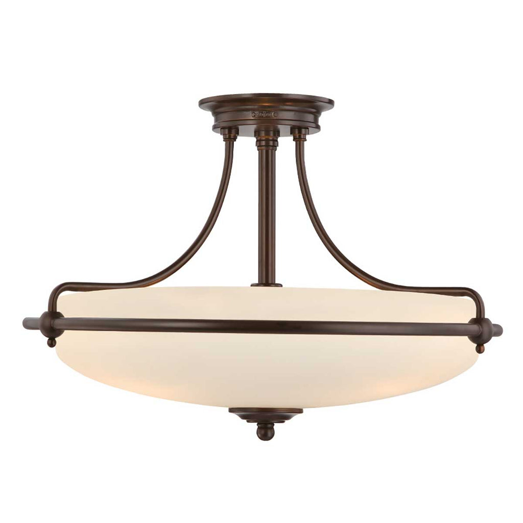 Deckenleuchte Griffin (bronzefarben) 4x - Elstead Lighting