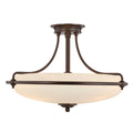 Deckenleuchte Griffin (bronzefarben) 4x - Elstead Lighting
