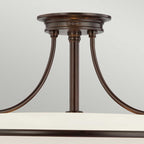Deckenleuchte Griffin (bronzefarben) 4x - Elstead Lighting