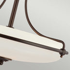 Deckenleuchte Griffin (bronzefarben) 4x - Elstead Lighting
