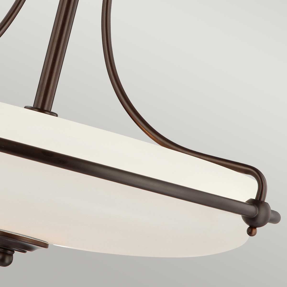 Deckenleuchte Griffin (bronzefarben) 4x - Elstead Lighting