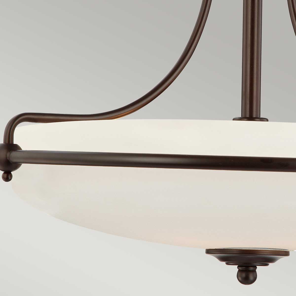 Deckenleuchte Griffin (bronzefarben) 4x - Elstead Lighting