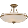 Deckenleuchte Griffin (messingfarben) 4x - Elstead Lighting