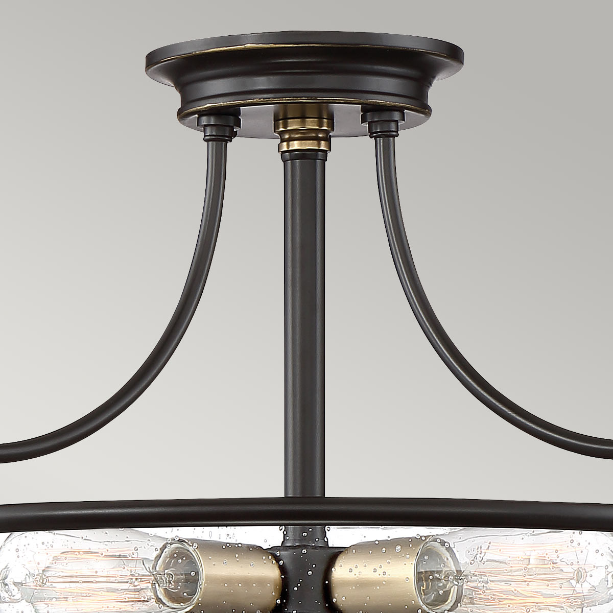 Deckenleuchte Griffin (bronzefarben) 3x - Elstead Lighting