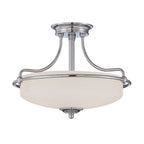 Deckenleuchte Griffin (verchromt) 3x - Elstead Lighting