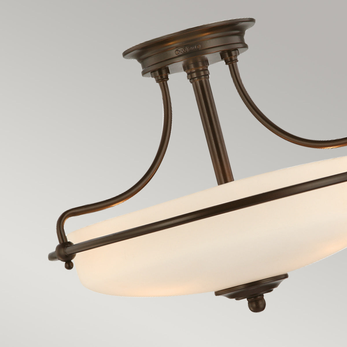 Deckenleuchte Griffin (bronzefarben) 3x - Elstead Lighting