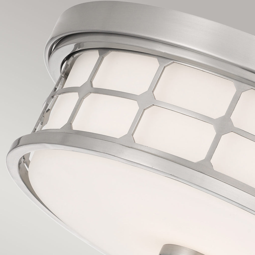 Bad-Deckenleuchte Guardian (Nickel) 2x - Elstead Lighting