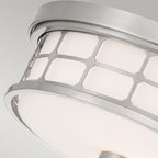 Bad-Deckenleuchte Guardian (Nickel) 2x - Elstead Lighting