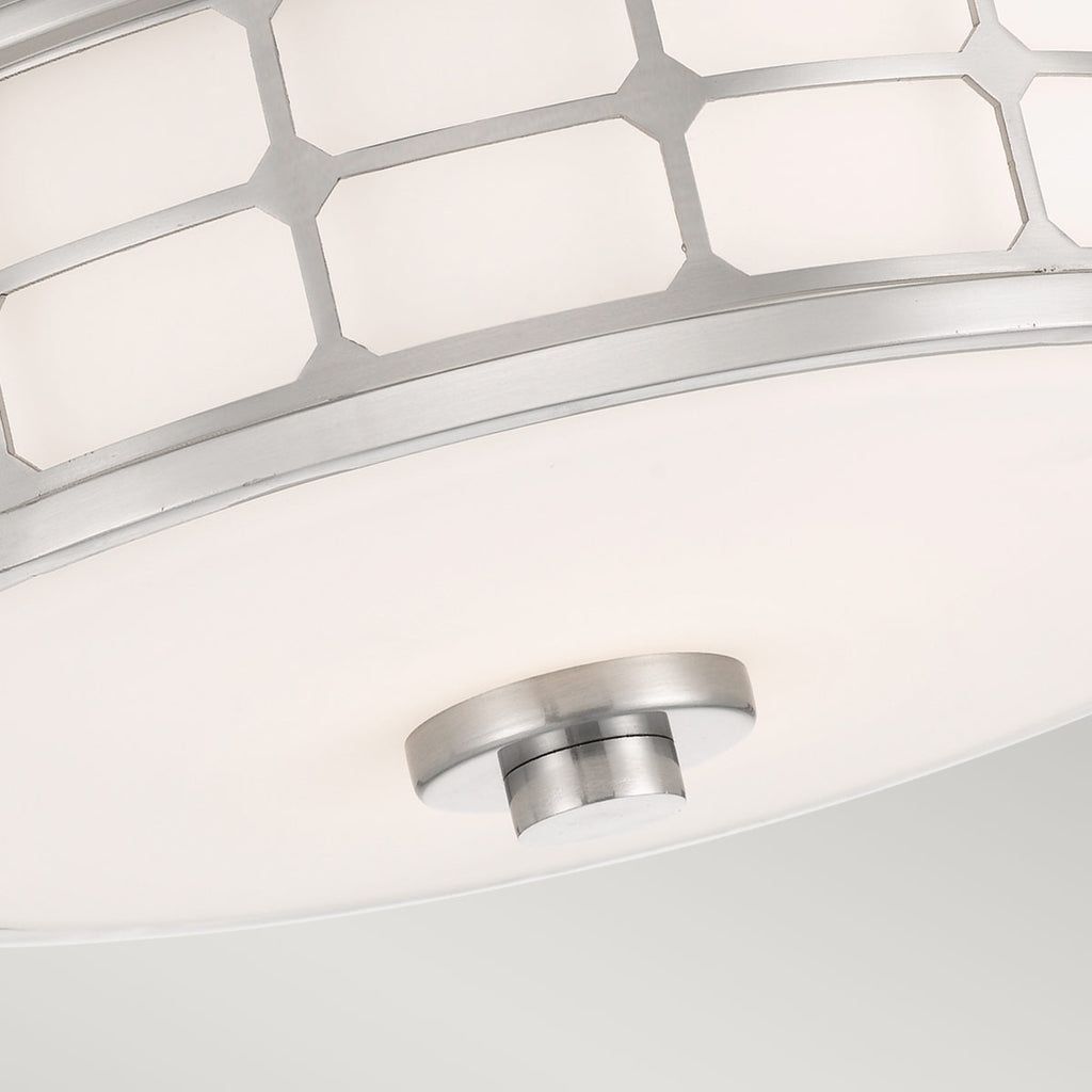 Bad-Deckenleuchte Guardian (Nickel) 2x - Elstead Lighting