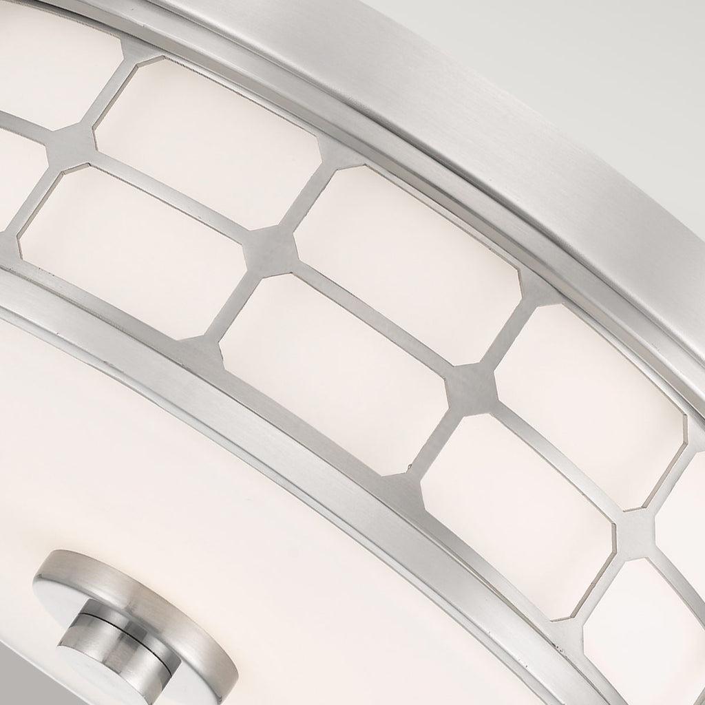 Bad-Deckenleuchte Guardian (Nickel) 2x - Elstead Lighting