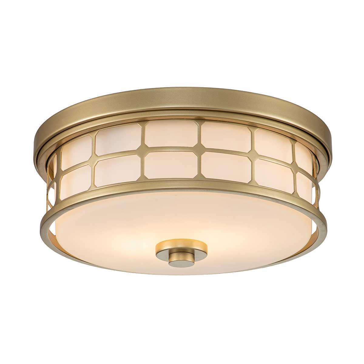 Bad-Deckenleuchte Guardian (messingfarben) 2x - Elstead Lighting