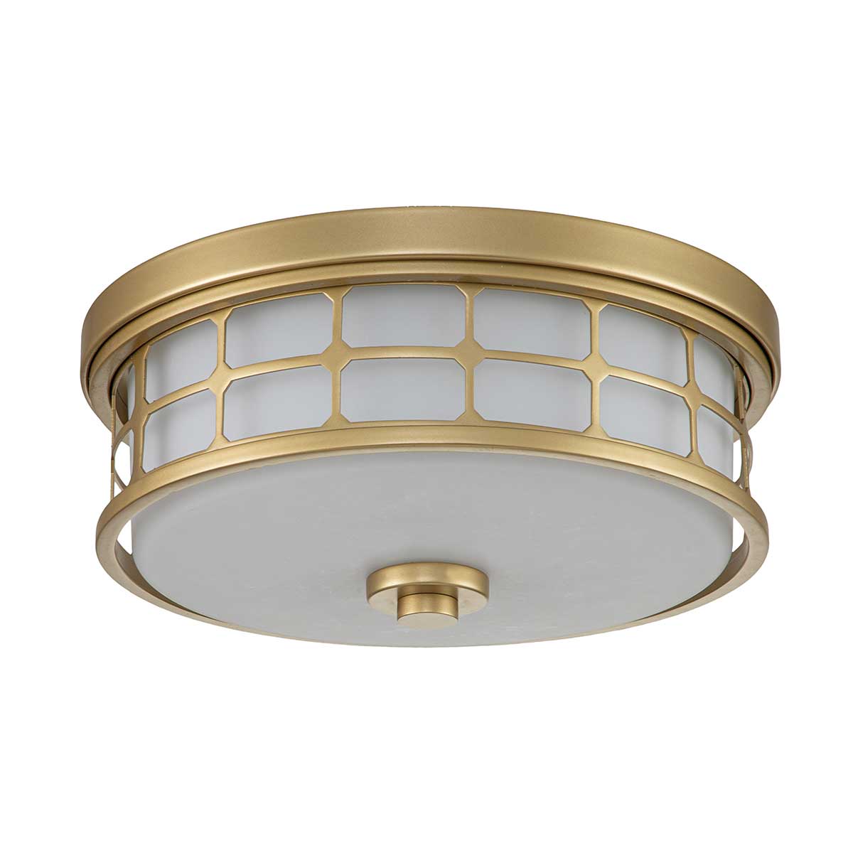 Bad-Deckenleuchte Guardian (messingfarben) 2x - Elstead Lighting