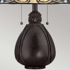 Tischleuchte India (bronzefarben) 2x - Elstead Lighting