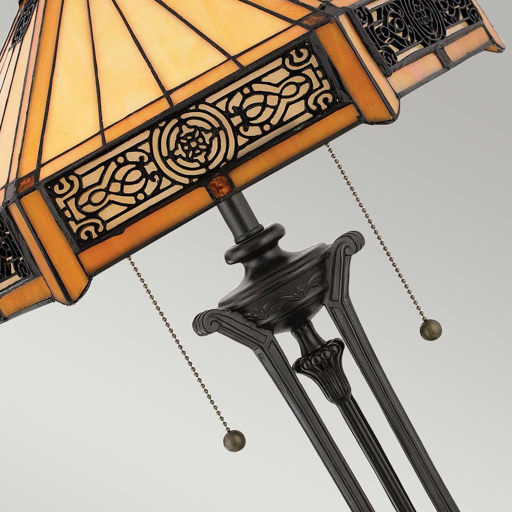 Tischleuchte Indus (Nickel) 2x - Elstead Lighting
