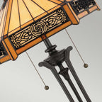 Tischleuchte Indus (Nickel) 2x - Elstead Lighting