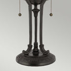 Tischleuchte Indus (Nickel) 2x - Elstead Lighting