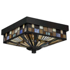 Außen-Deckenleuchte Inglenook Outdoor (bronzefarben) 2x - Elstead Lighting