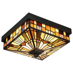 Außen-Deckenleuchte Inglenook Outdoor (bronzefarben) 2x - Elstead Lighting