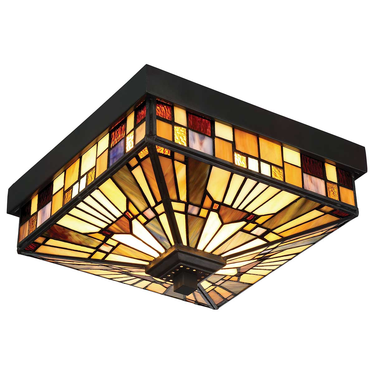 Außen-Deckenleuchte Inglenook Outdoor (bronzefarben) 2x - Elstead Lighting