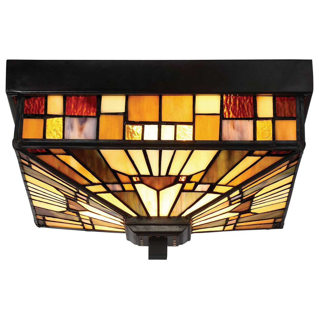 Außen-Deckenleuchte Inglenook Outdoor (bronzefarben) 2x - Elstead Lighting