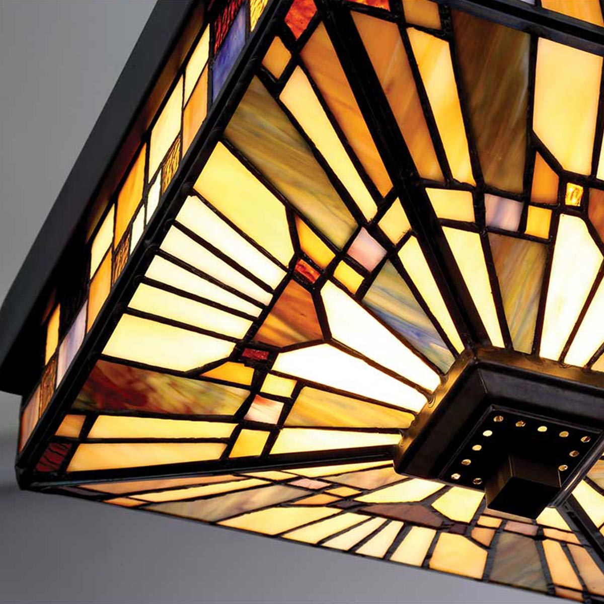 Außen-Deckenleuchte Inglenook Outdoor (bronzefarben) 2x - Elstead Lighting